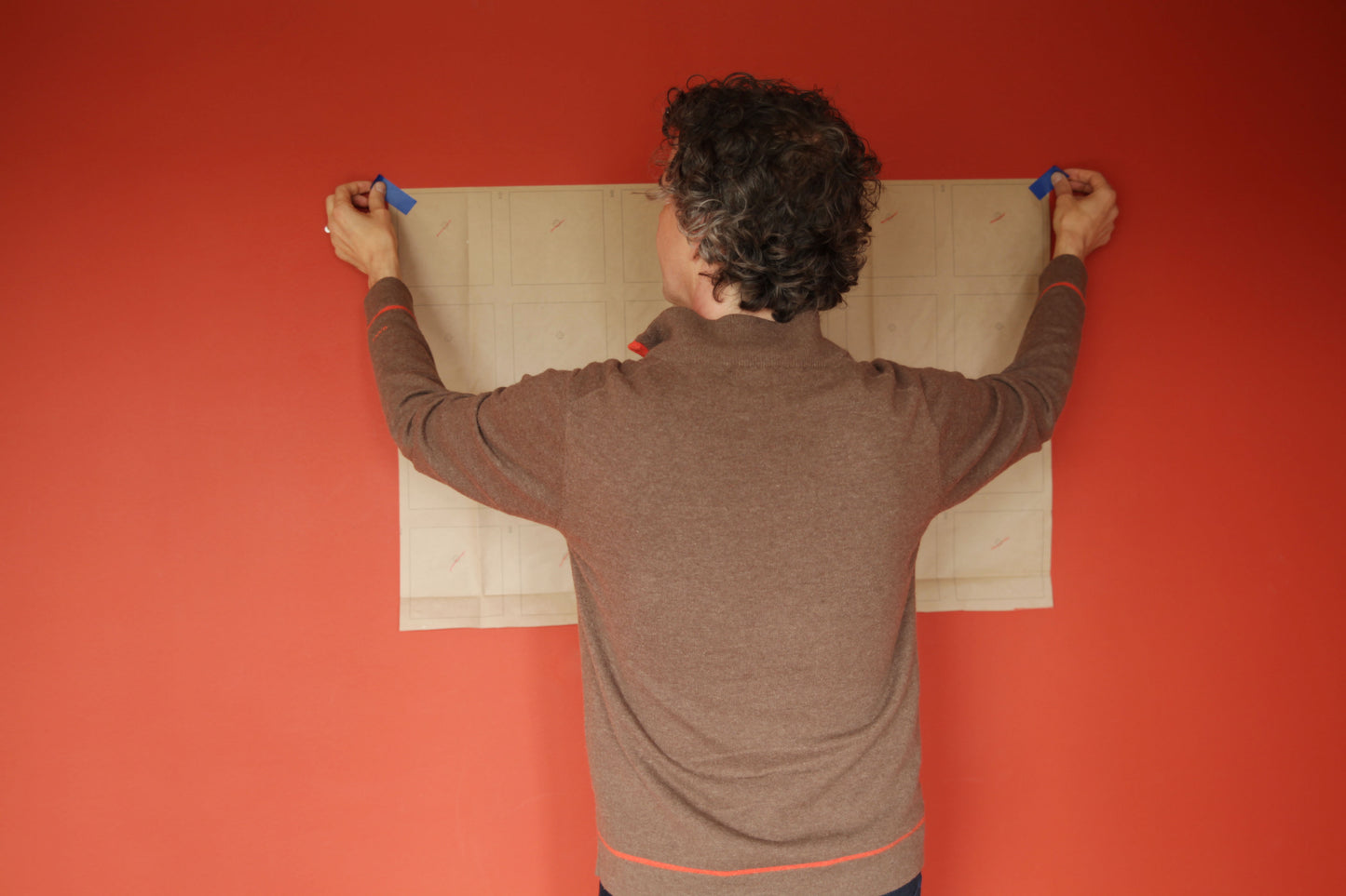 Collagewall® Grid Paper (36" x 500' roll)