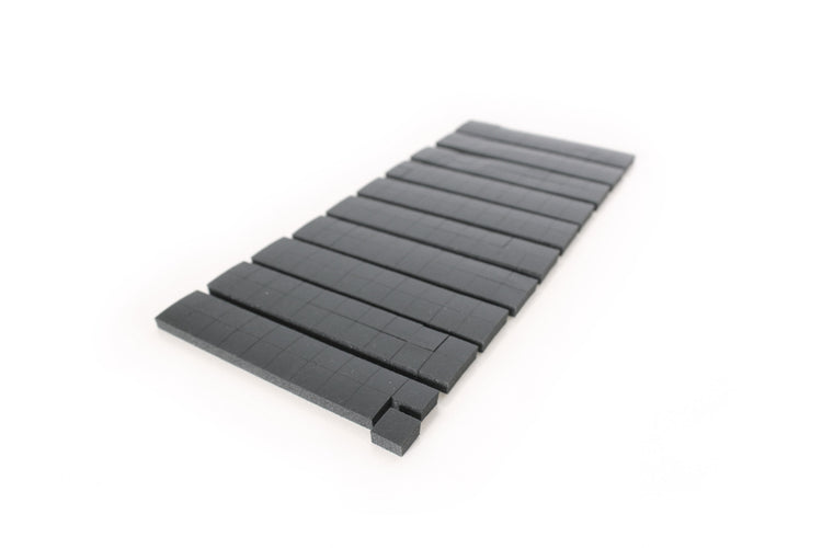 Collagewall® 1x5" Foam Spacer Strips (Case of 200)