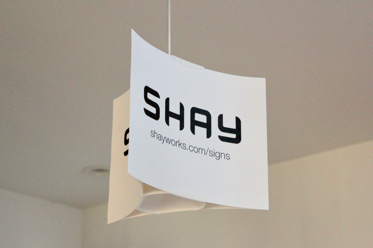 SHAY Hanging Signs (6-pack) – Collagewall